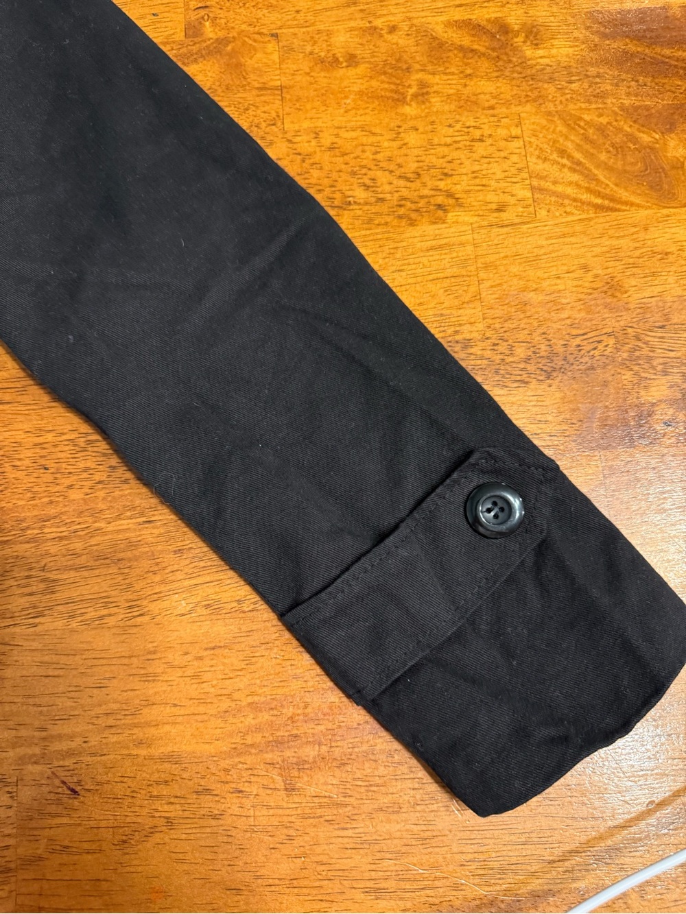 Dolce & Gabbana Black Double Breasted Peacoat Jacket Epaulets Trench Coat Large - Picture 9 of 11